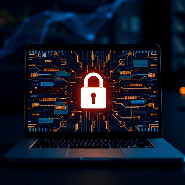 Profissional analisando dados corporativos em tela de computador